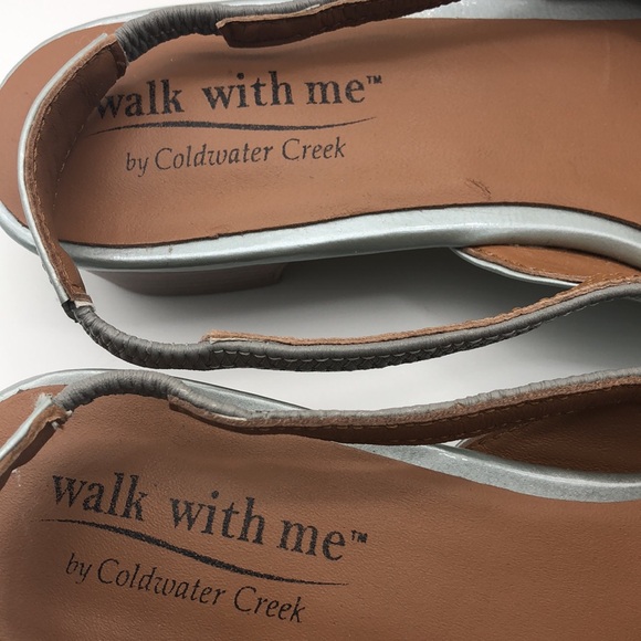 WALK WITH ME By COLD WATER CREEK sling back flats. - Picture 4 of 14